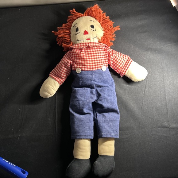 Applause Other - Raggedy Andy Doll Stuffed Plush - Good Condition . Collector Item.
